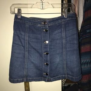 Denim skirt